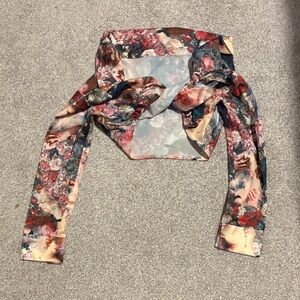 PrettyLittleThing Multicolor Floral Blouse